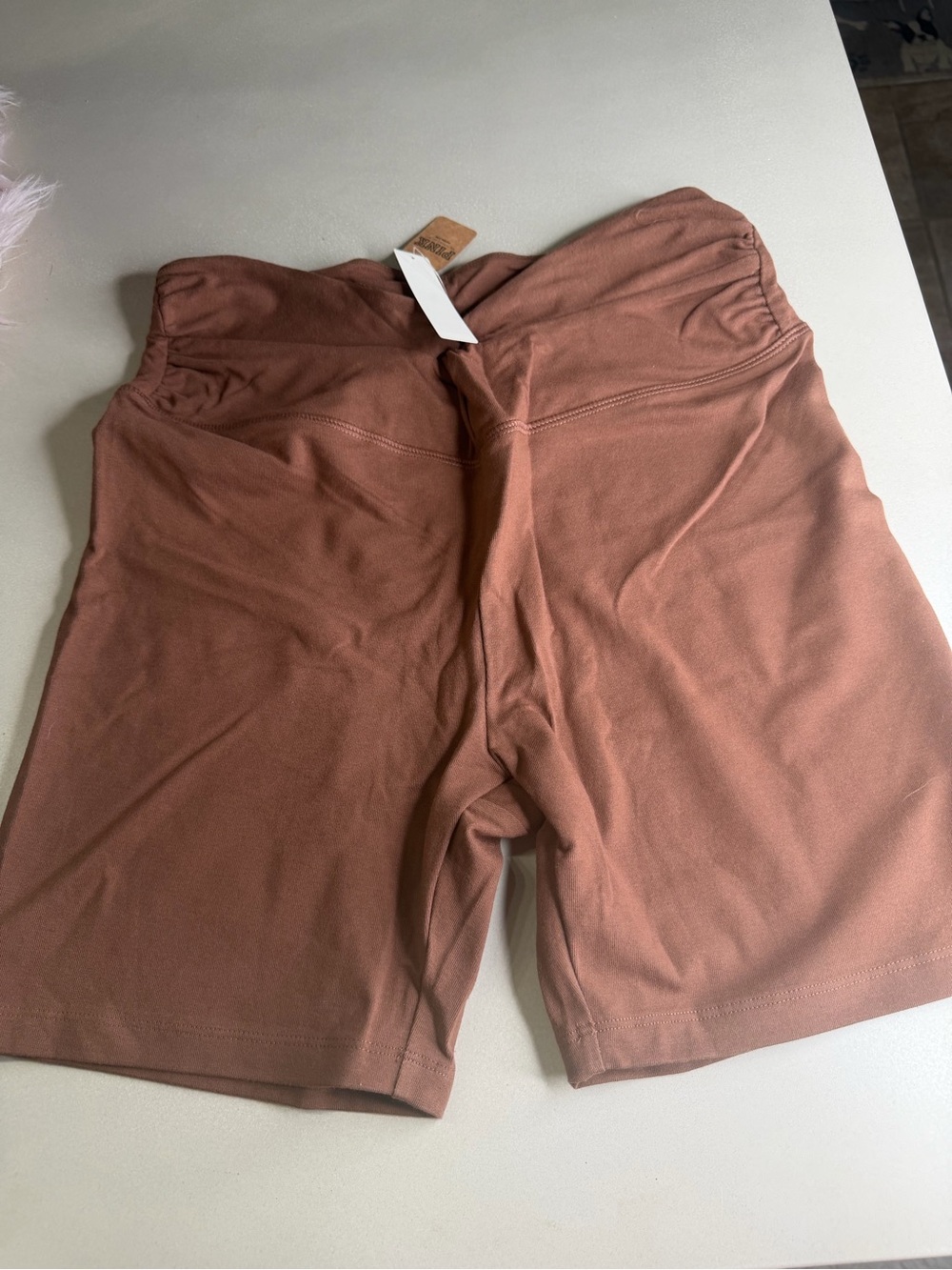 Pink Victoria Secrets High Waist High 6’ Bike Shorts - Dusty Rose NWT